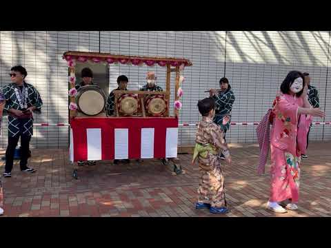 2023年11月19日調布市農業祭④ 小島町はやし連