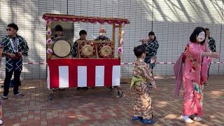 2023年11月19日調布市農業祭④ 小島町はやし連