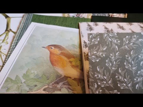 Using Old Christmas Cards, Book Images & Scraps - Trash To Treasures