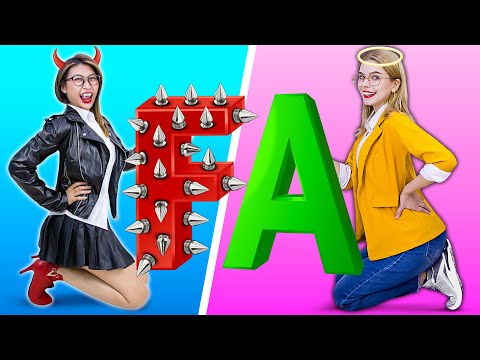 Good Teacher Vs Bad Teacher! Crazy School Hacks & Funny Relatable Situations By Crafty Hype