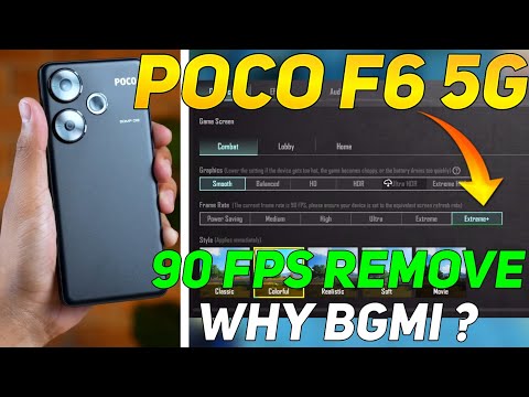 POCO F6 5G BGMI 90 FPS REMOVE AFTER 3.5 UPDATE | WHY BGMI ? 😠😡