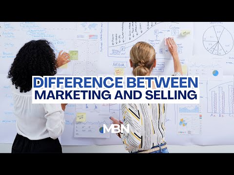 The Difference Between Marketing and Selling