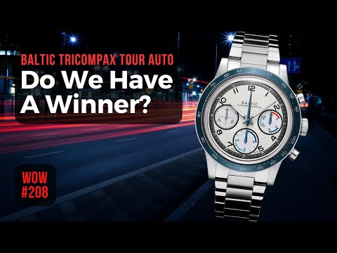 Baltic Tricompax Tour Auto 2024 Limited Edition // Watch of the Week. Review 208