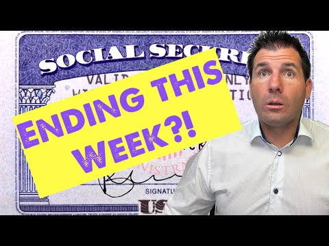 Social Security Checks ENDING This Week?? Full Details