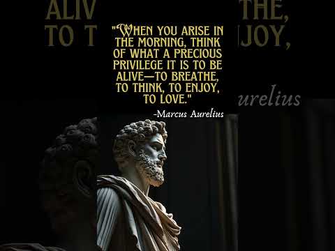 Change Your Life: Marcus Aurelius' Morning Wisdom