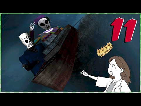 Grim Fandango 11: Oh the things you find at the edge of the world!