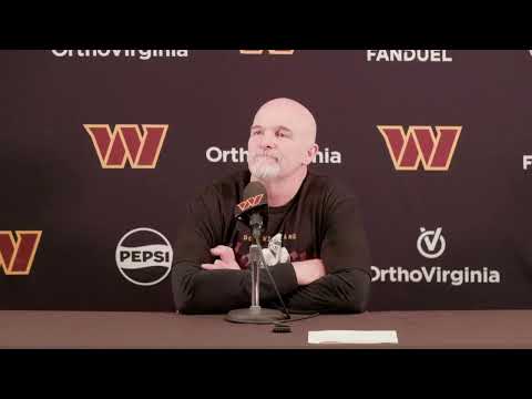 HC Dan Quinn Speaks to the Media Before Practice | Washington Commanders