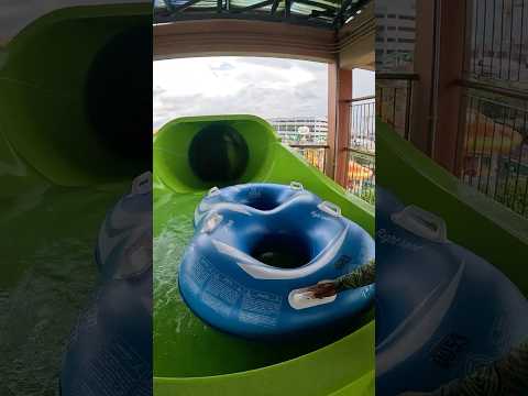 Curl & Swirl Bowl Waterslide at SplashMania WaterPark