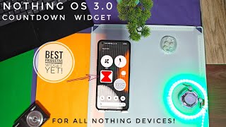 Nothing OS 3.0 countdown widget for all nothing devices