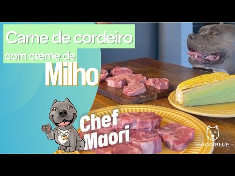 Carne de Cordeiro com Creme De Milho 🌽