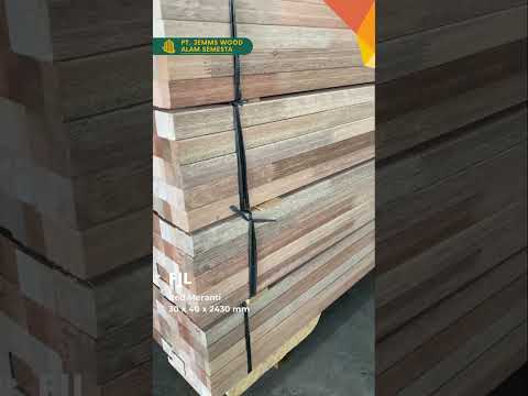 Finger Joint Laminated Red Meranti 30 x 40 x 2430