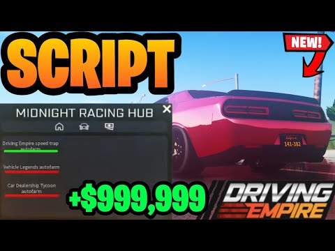 NEW Driving Empire Script Pastebin 2023 | Driving Empire Autofarm/Script/Hack Inf Money *MOBILE*