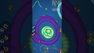 Worms 🐛🐛🐛🐛 zone io worms zone Big food mod worms zone magic game play Tiger Gamer Rock..