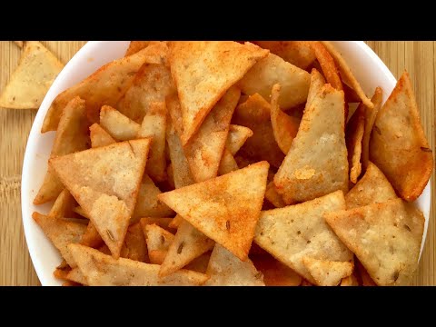 Rice Flour chips recipe| బియ్యంపిండితో చేసిన ఈ చిప్స్ కరకరలాడుతూ సూపర్ టేస్టీగా ఉంటాయి| Rice Nachos