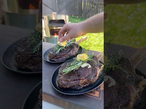 The Best Tomahawk Steak Recipe | Over The Fire Cooking by Derek Wolf