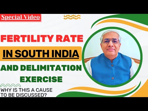 Fertility Rate In South India And Delimitation Exercise