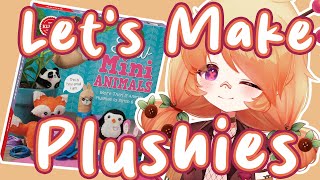 [Sewing Mini Plushies] Let's play with sharp objects together~ 🪡【VAllure】