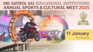 Annual Sports & Cultural Meet 2025 | Sri Sathya Sai Educational Institutions | Morning | Jan 11 2025