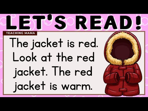 LET'S READ! | READING PASSAGES FOR KIDS | ENGLISH READING | SIMPLE SENTENCES | TEACHING MAMA