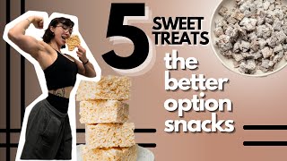 5 PROTEIN SNACKS || KICK CRAVINGS || no protein powder needed options