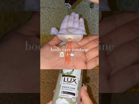 Body care 🧖🏼‍♀️🫧🛁 #tutorial #bodycareproducts #bodycare #products #beauty