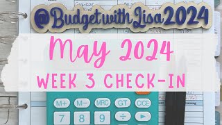 May 2024 Week 3 Check-In | Track Expenses with Me! #monthlybudget #maybudget