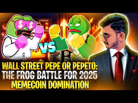 Crypto All-Stars vs Wall Street Pepe vs. Pepeto: Who