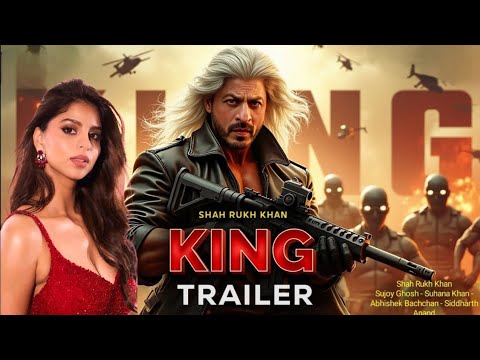 King Movie Teaser Trailer, Shah Rukh Khan, Suhana Khan, Abhishek Bachchan | King Announcement Teaser