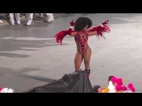 Mangueira 2024 - Rainha Evelyn Bastos / Bateria / Ala das Passistas [4K-HDR]