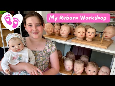 A BUSY DAY IN ALIYAH'S REBORN WORKSHOP