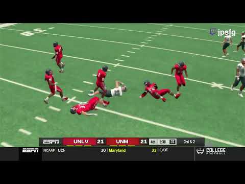 Crazy concussion hit on my RB 😳 | #jpsfg on #Twitch