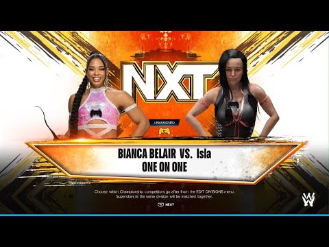 AWA wrestling: Bianca Blair vs Isla