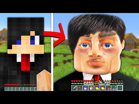 Minecraft, But YOU Turn Realistic...