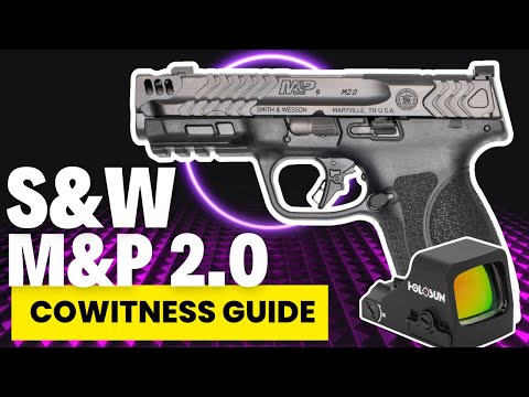 S&W M&P 2.0: Holosun Red Dot Fitment & Co-Witnessing with Stand Height Iron Sights