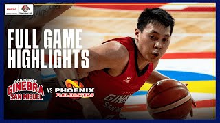 BRGY. GINEBRA vs. PHOENIX | FULL GAME HIGHLIGHTS | PBA SEASON 49 COMMISSIONER'S CUP | DEC. 13, 2024