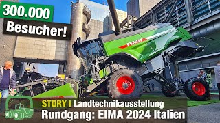 EIMA 2024 | Rundgang | Ausstellung | Landmaschinen & Traktoren | Agrar | Italien