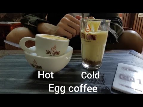 Vietnam Cafe Giang - Egg Coffee