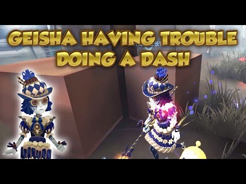 Geisha Having Trouble Doing A Dash | Identity V | 第五人格 제5인격 | アイデンティティV | アイデンティティV