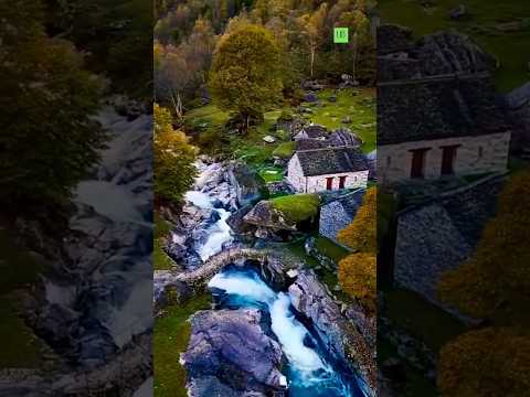 Beauty of Foroglio🇨🇭Ticino  #switzerland #swiss #ticino #foroglio #alps #fypage #fypシ #shorts #reels