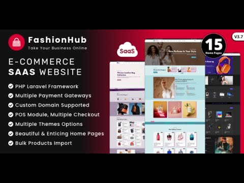 Step-by-Step Guide to Install FashionHub SaaS - eCommerce Website Builder for Your Online Business