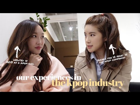 tea time with a kpop idol and jyp trainee | dark sides of kpop | truth about competition shows