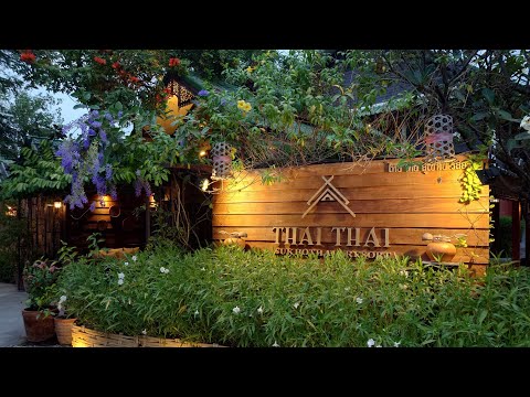 泰好玩♥️素可泰住宿推薦~Thai Thai Sukhothai Resort🛏️超愛木質泰式風格，服務員友善親切，上門按摩好舒服，整個就是💯分！