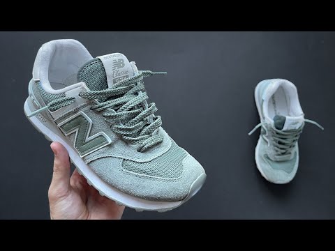 HOW TO LACE NEW BALANCE 574 — Easy Loose Lace Tutorial