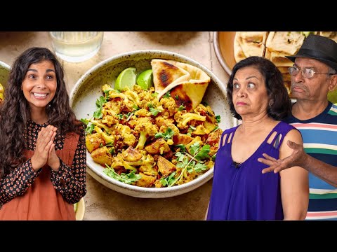 I tried making Aloo Gobi for my Indian parents