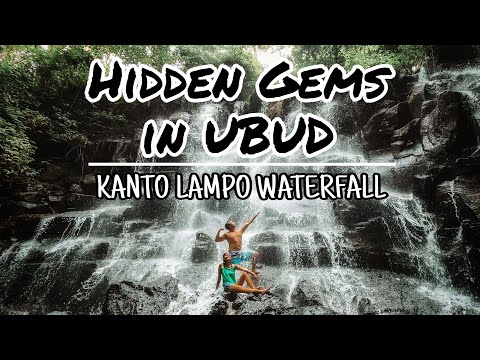 Amazing place must visited in Ubud - Kanto lampo waterfall