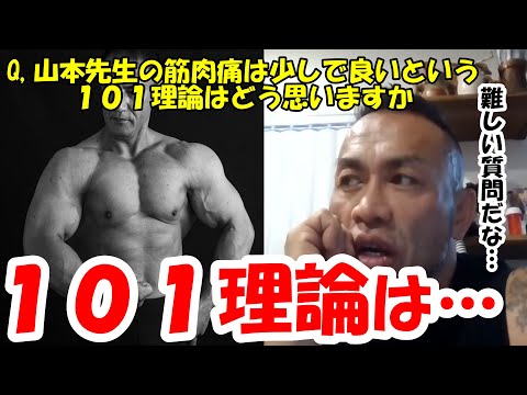 【山岸秀匡】Q&A 山本先生の筋肉痛は少しで良いという１０１理論はどう思いますか『山岸秀匡切り抜き』