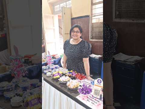 chocolate stall in exhibition #chocolatelovers #shortsviral #chocolatebusiness #handmadechocolates