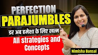 PARAJUMBLES /SENTENCE REARRANGEMENT | PERFECTION CLASS | ENGLISH FOR BANK/SSC EXAMS | NIMISHA BANSAL