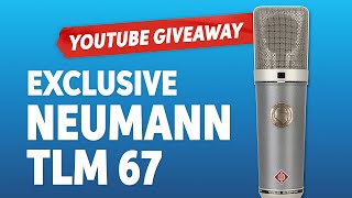 Giveaway 🎁 – Neumann TLM 67 YouTube Giveaway