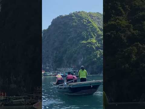 Hạ Long Bay, also known as Halong Bay, is a stunning UNESCO World Heritage Site located in Vietnam💙